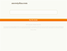 Tablet Screenshot of ancestydna.com